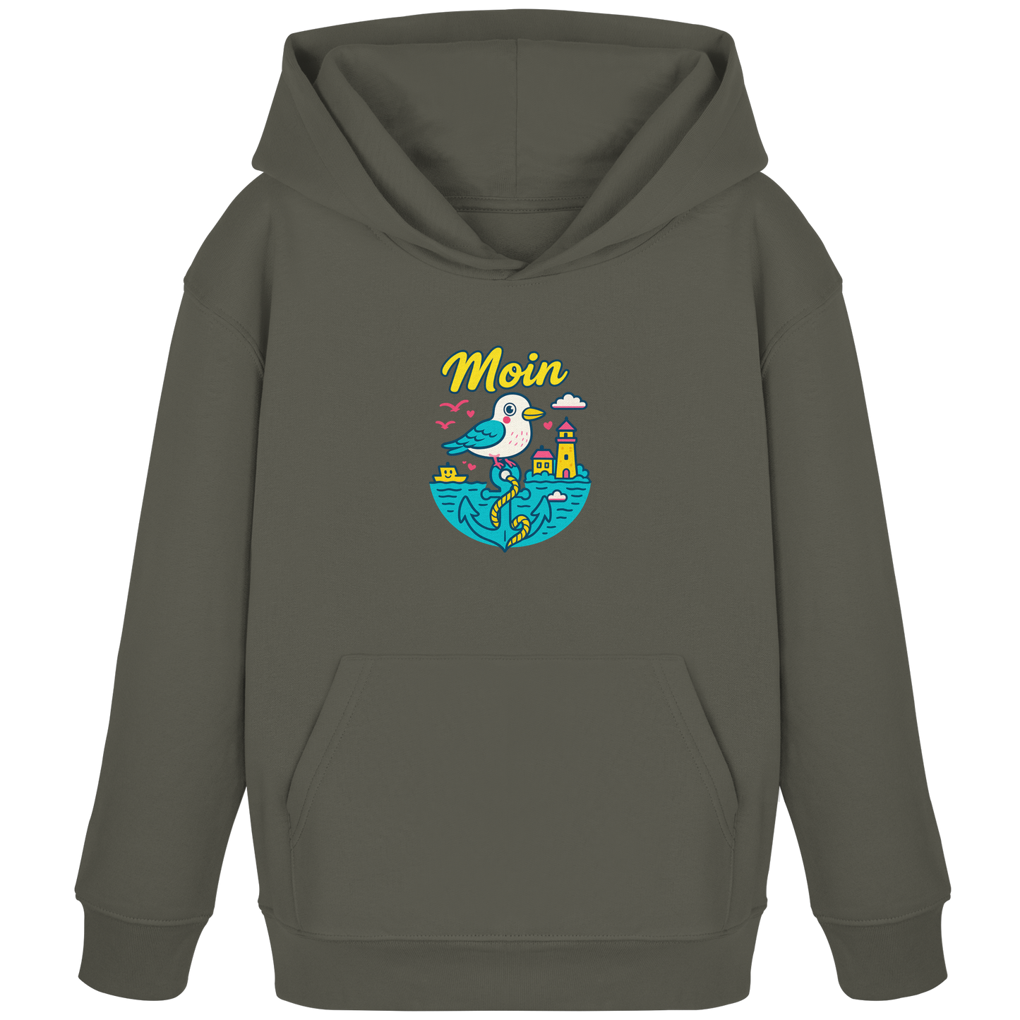LLOOVA Kids "Moin & AHOI" - Kids Organic Hoodie