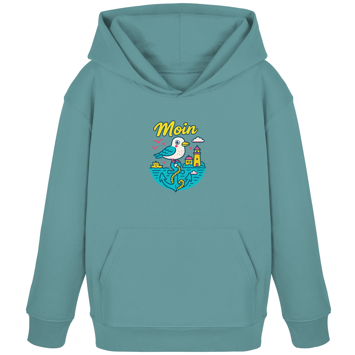 LLOOVA Kids "Moin & AHOI" - Kids Organic Hoodie