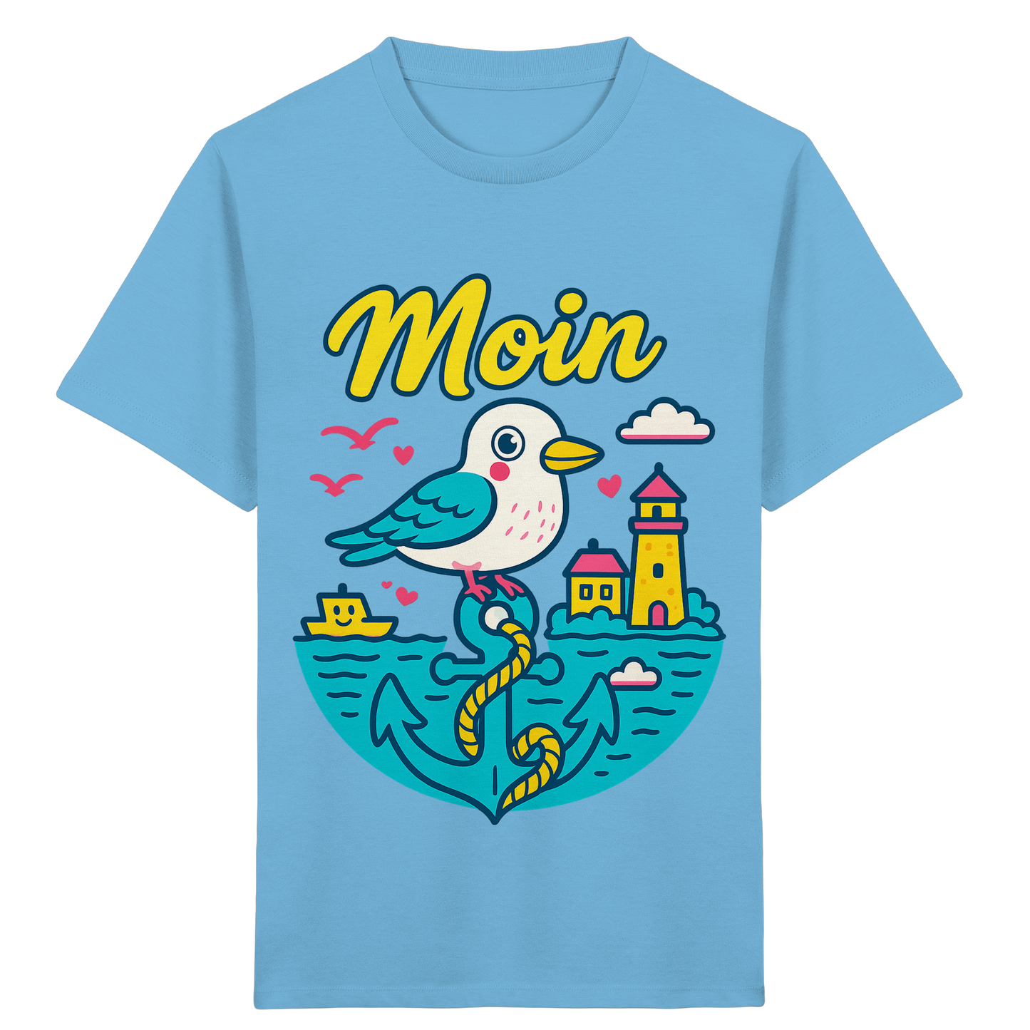LLOOVA Kids "Moin & AHOI" - Kids Organic Shirt