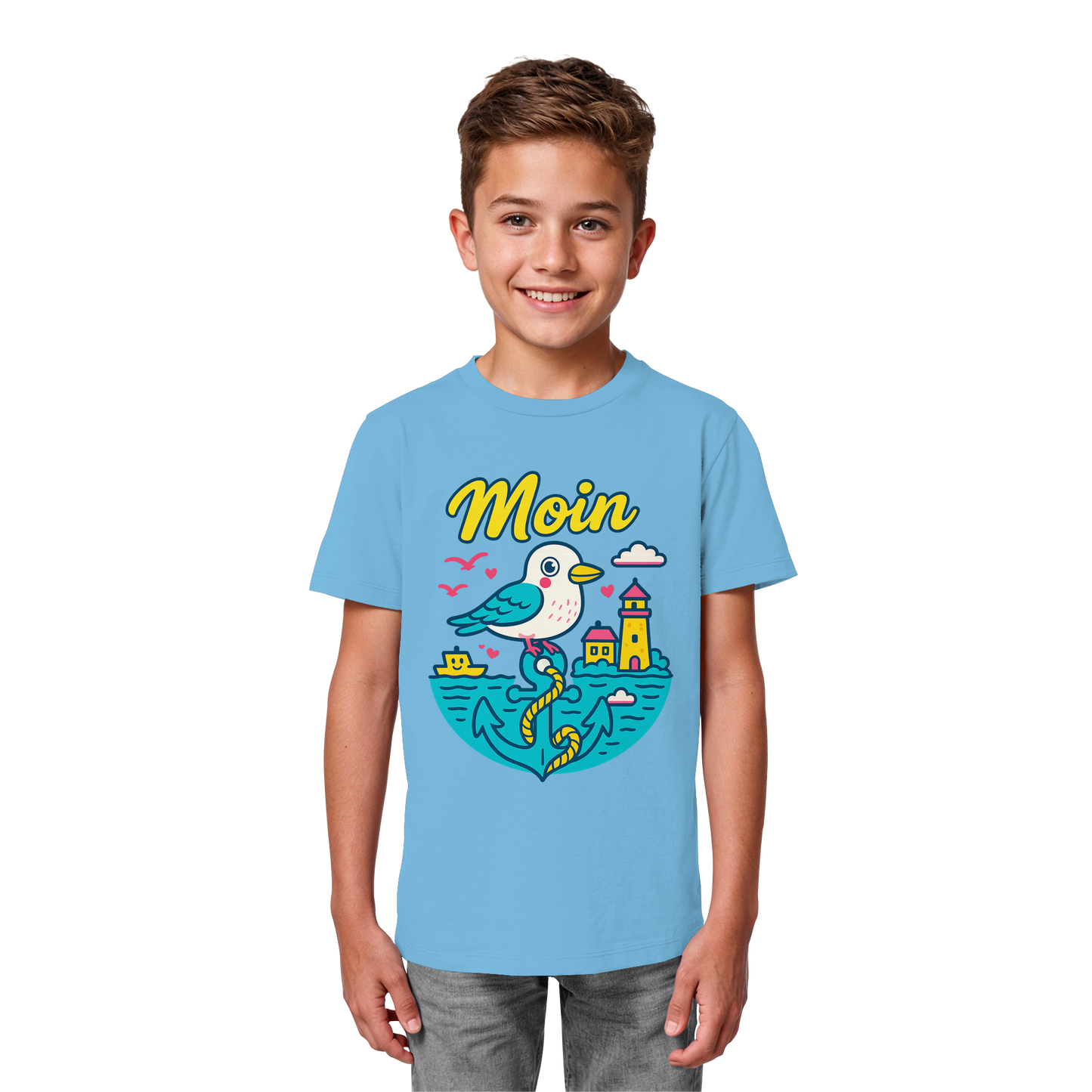 LLOOVA Kids "Moin & AHOI" - Kids Organic Shirt
