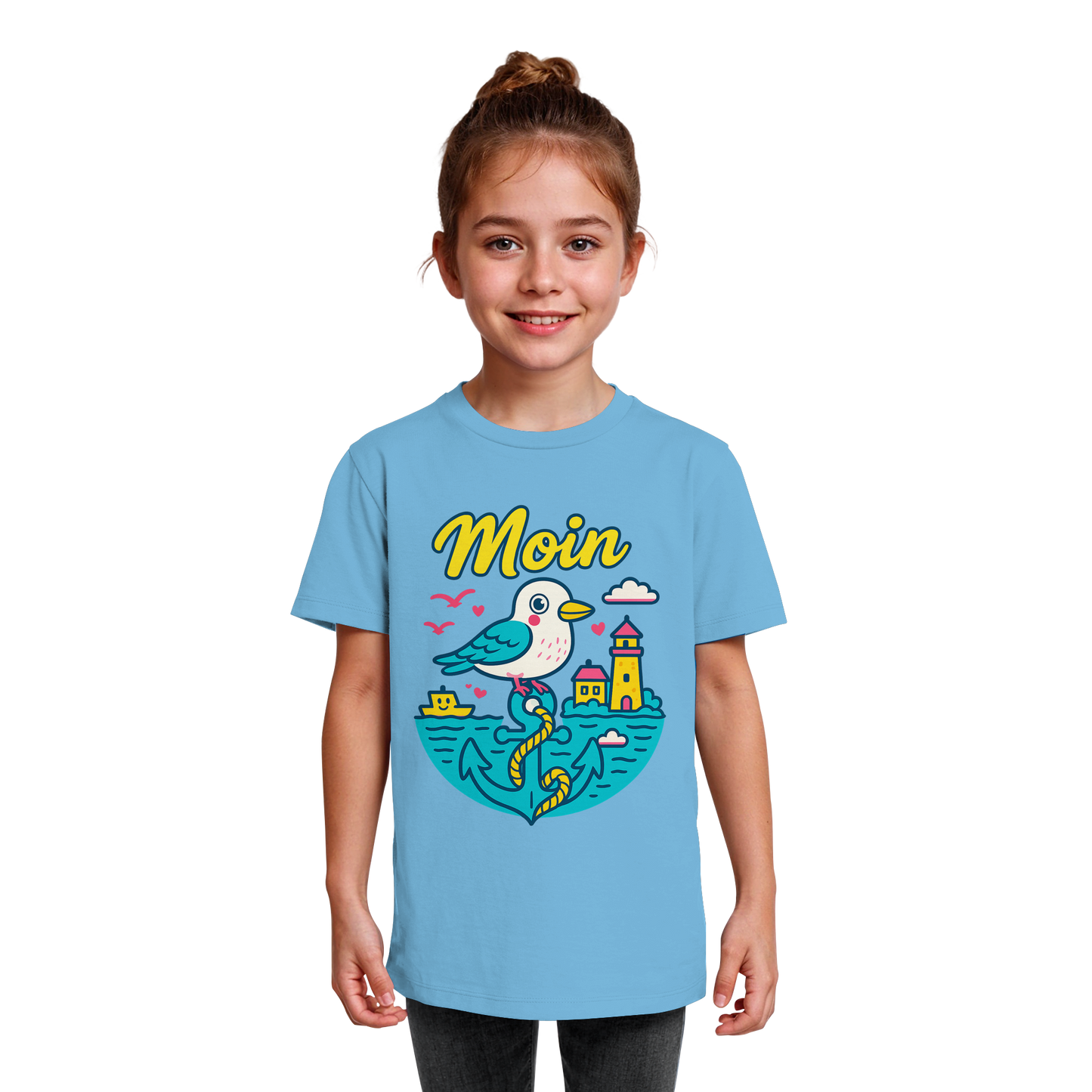 LLOOVA Kids "Moin & AHOI" - Kids Organic Shirt