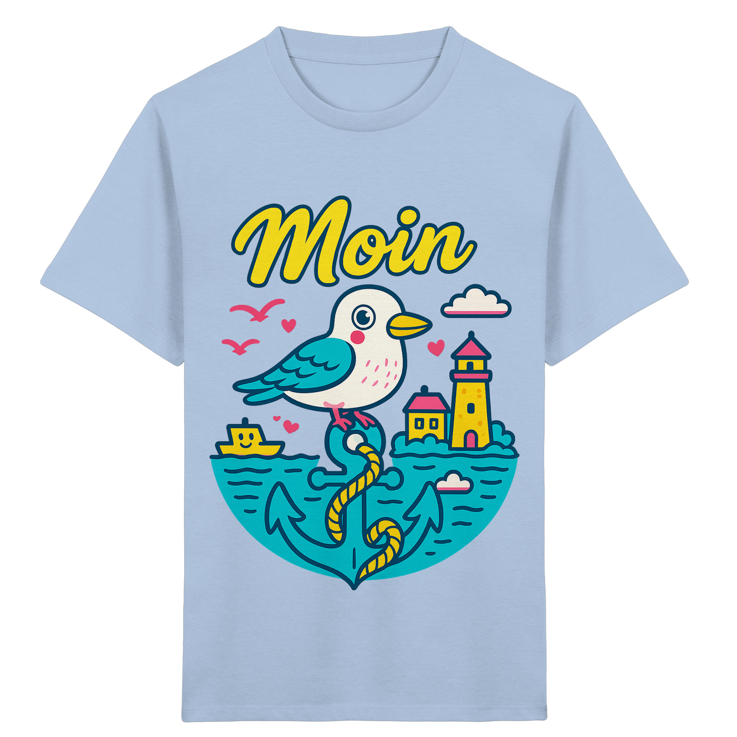 LLOOVA Kids "Moin & AHOI" - Kids Organic Shirt