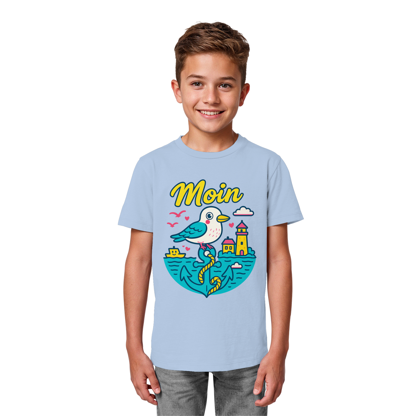 LLOOVA Kids "Moin & AHOI" - Kids Organic Shirt