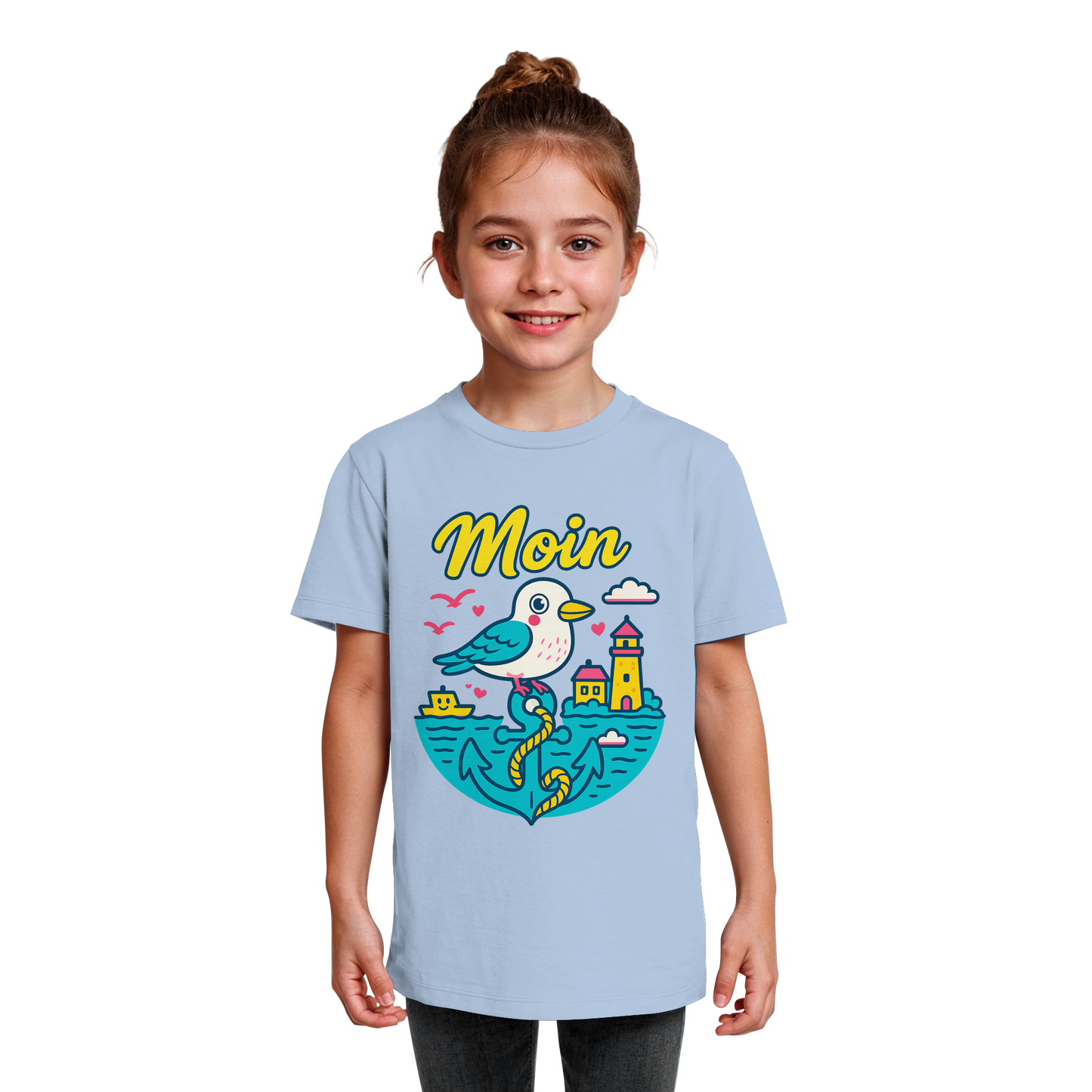 LLOOVA Kids "Moin & AHOI" - Kids Organic Shirt