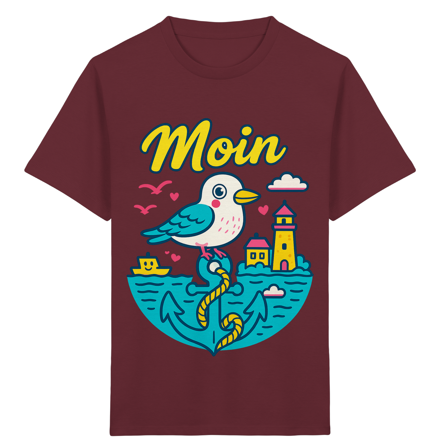 LLOOVA Kids "Moin & AHOI" - Kids Organic Shirt