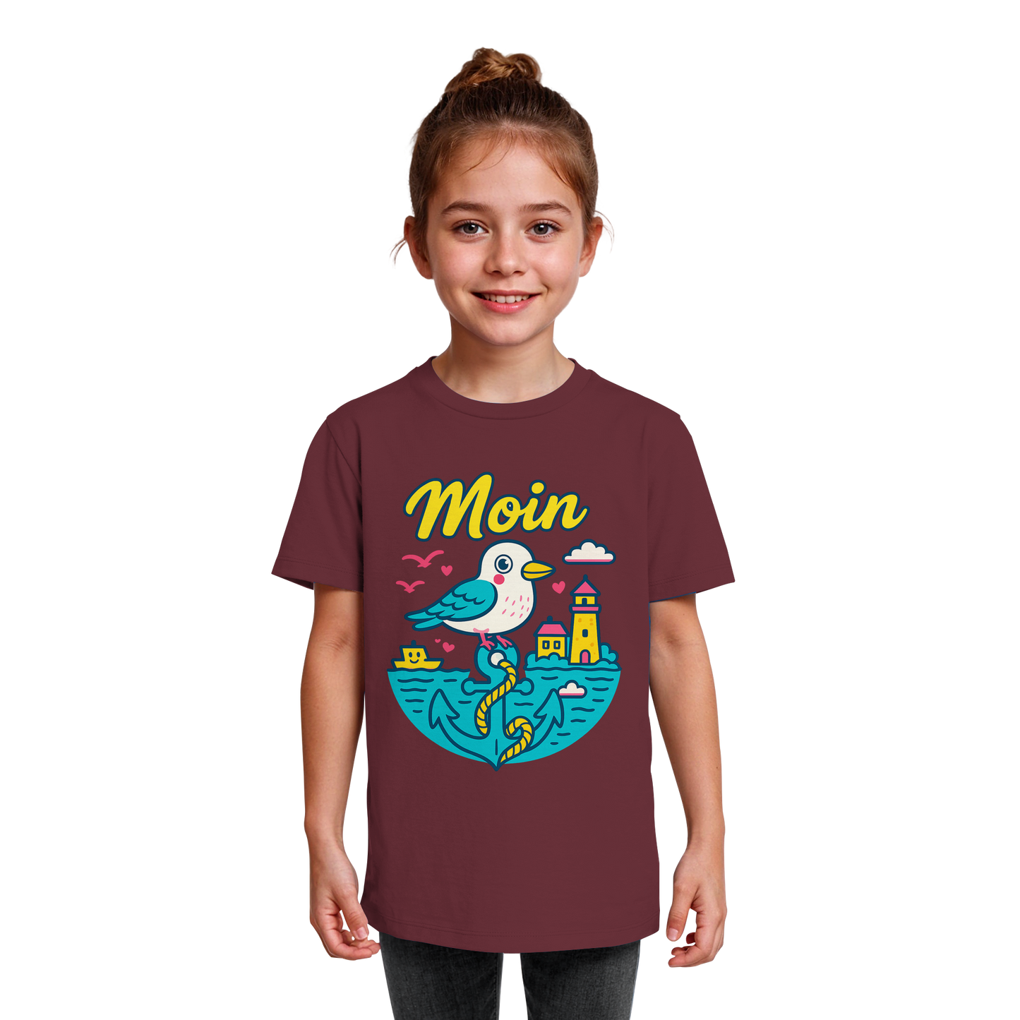 LLOOVA Kids "Moin & AHOI" - Kids Organic Shirt
