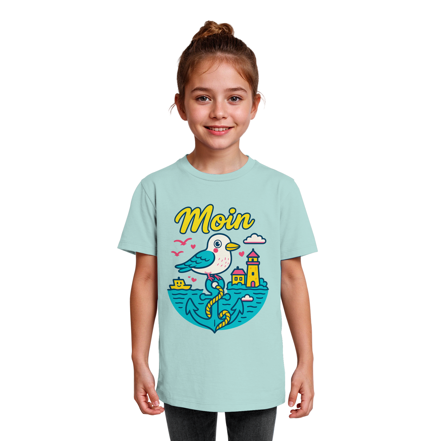 LLOOVA Kids "Moin & AHOI" - Kids Organic Shirt