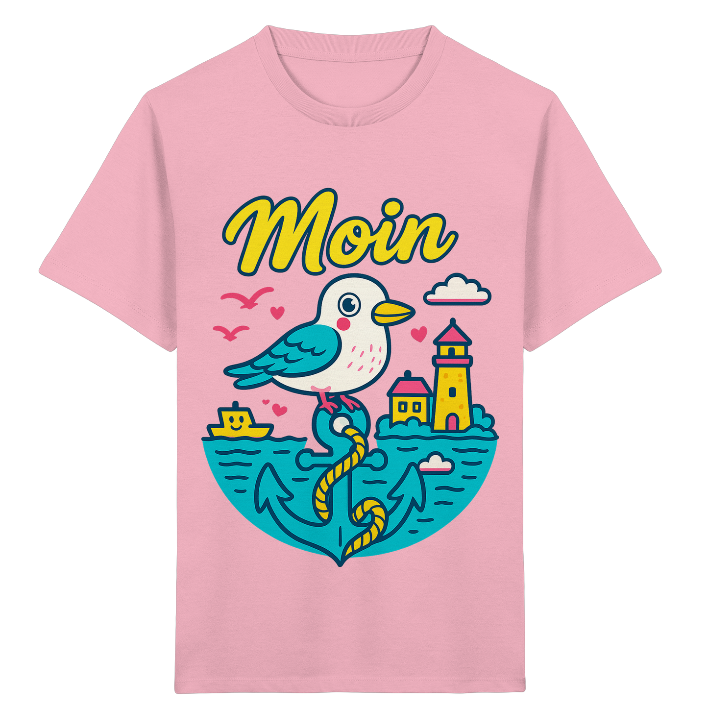 LLOOVA Kids "Moin & AHOI" - Kids Organic Shirt