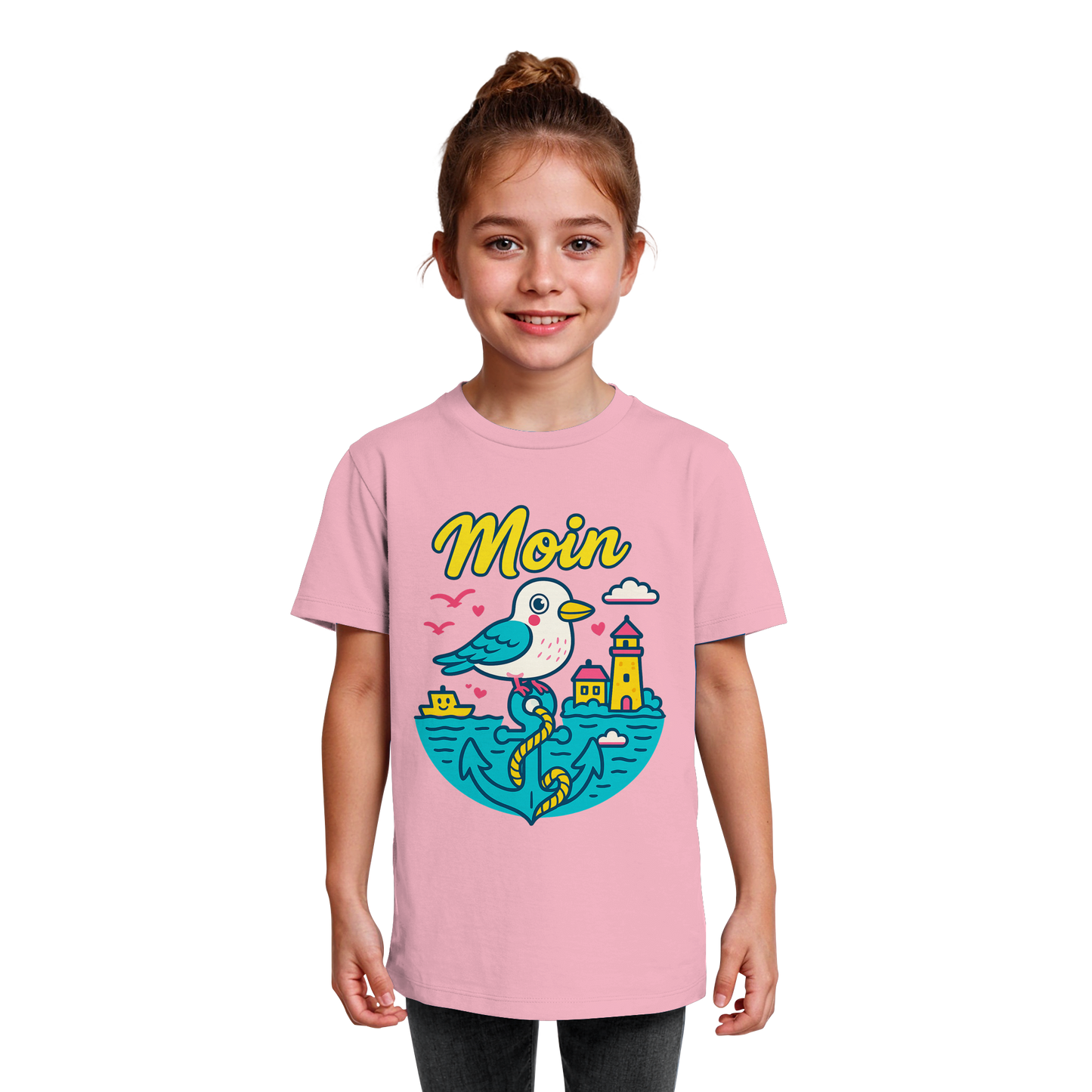 LLOOVA Kids "Moin & AHOI" - Kids Organic Shirt