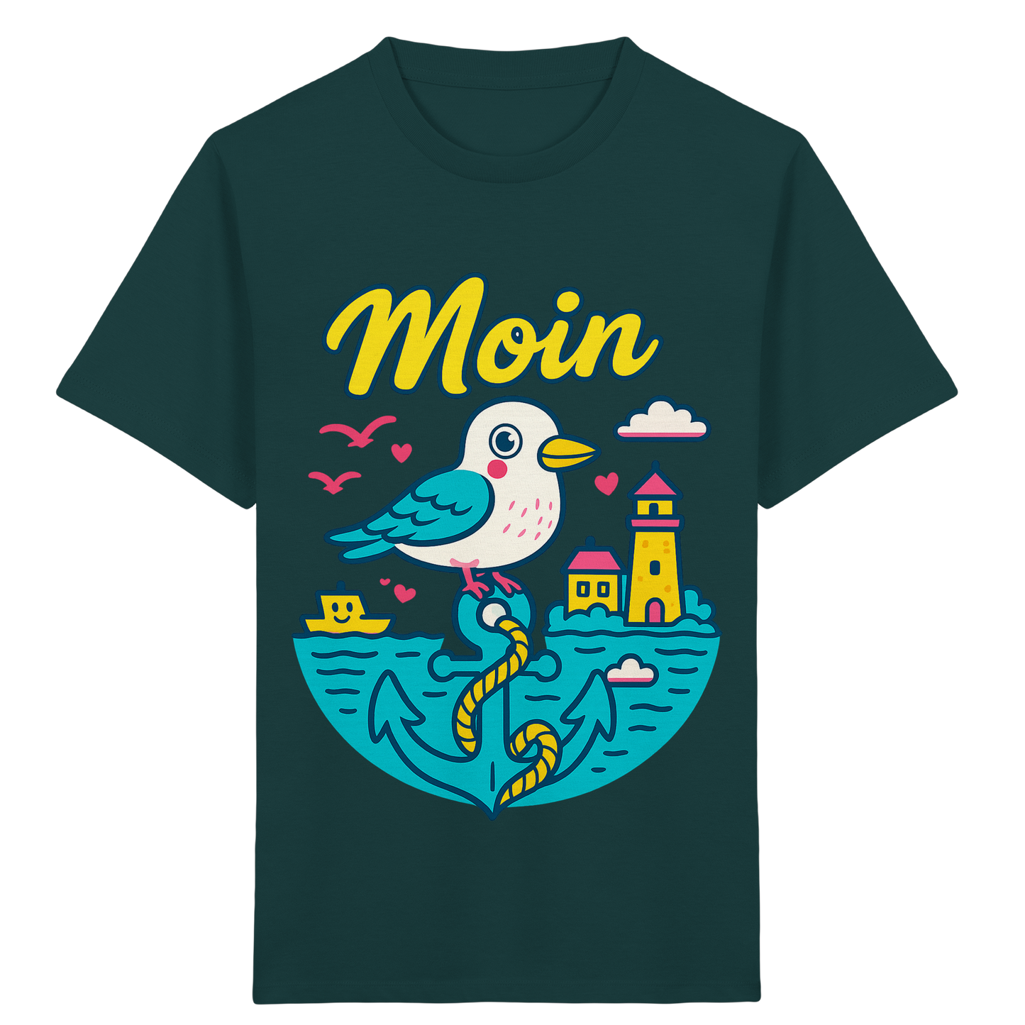 LLOOVA Kids "Moin & AHOI" - Kids Organic Shirt