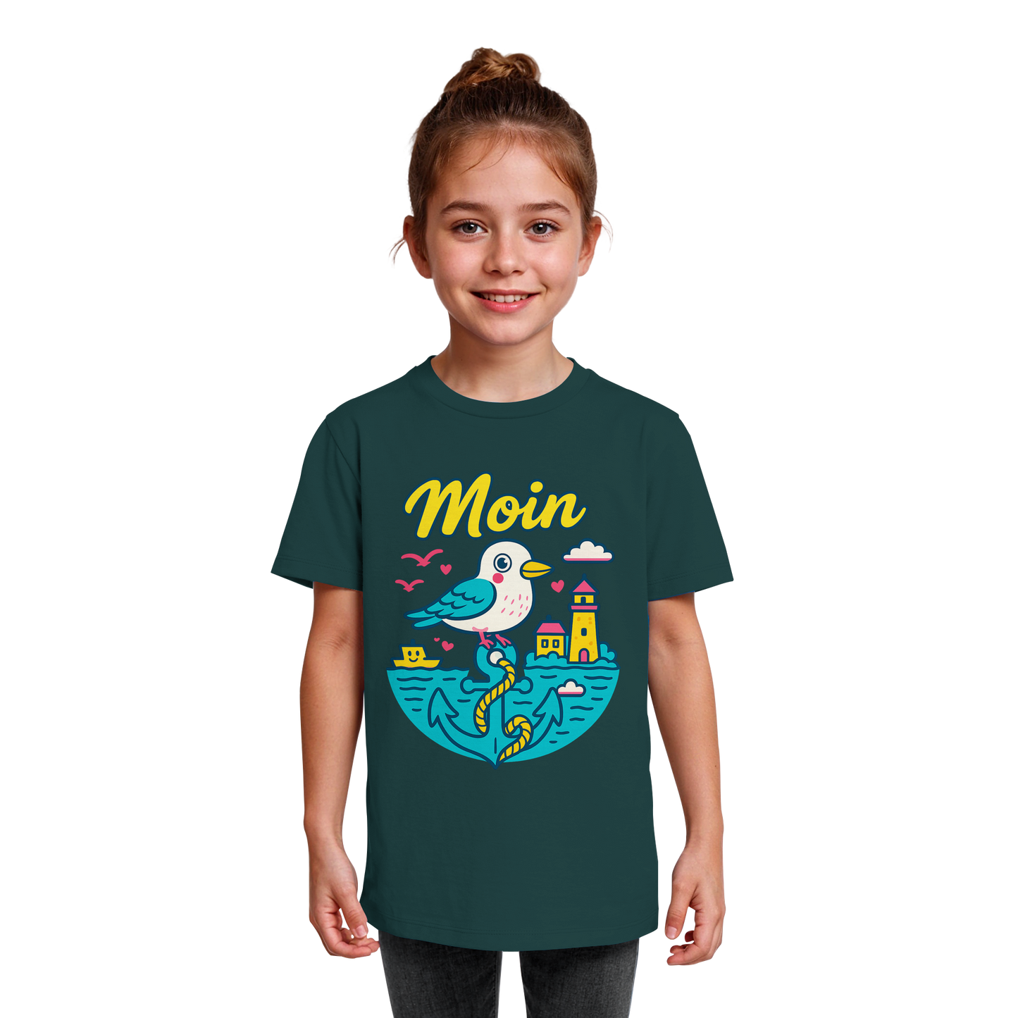 LLOOVA Kids "Moin & AHOI" - Kids Organic Shirt