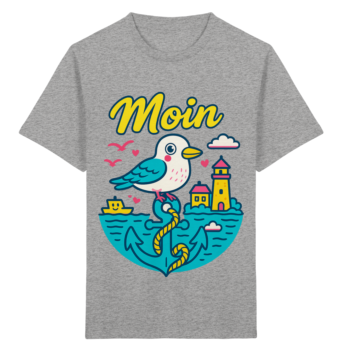 LLOOVA Kids "Moin & AHOI" - Kids Organic Shirt