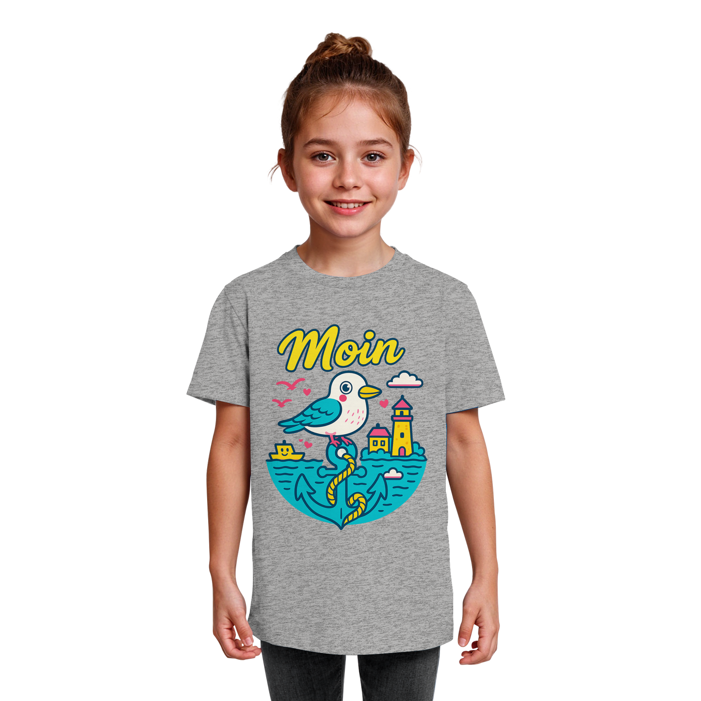 LLOOVA Kids "Moin & AHOI" - Kids Organic Shirt