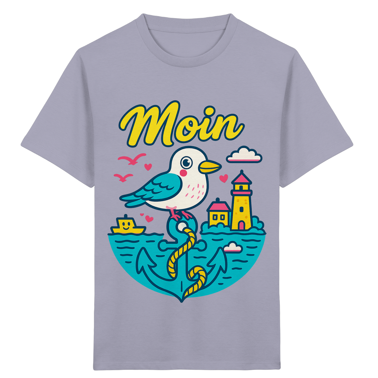 LLOOVA Kids "Moin & AHOI" - Kids Organic Shirt