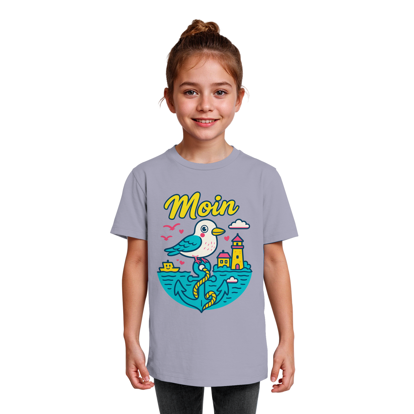 LLOOVA Kids "Moin & AHOI" - Kids Organic Shirt