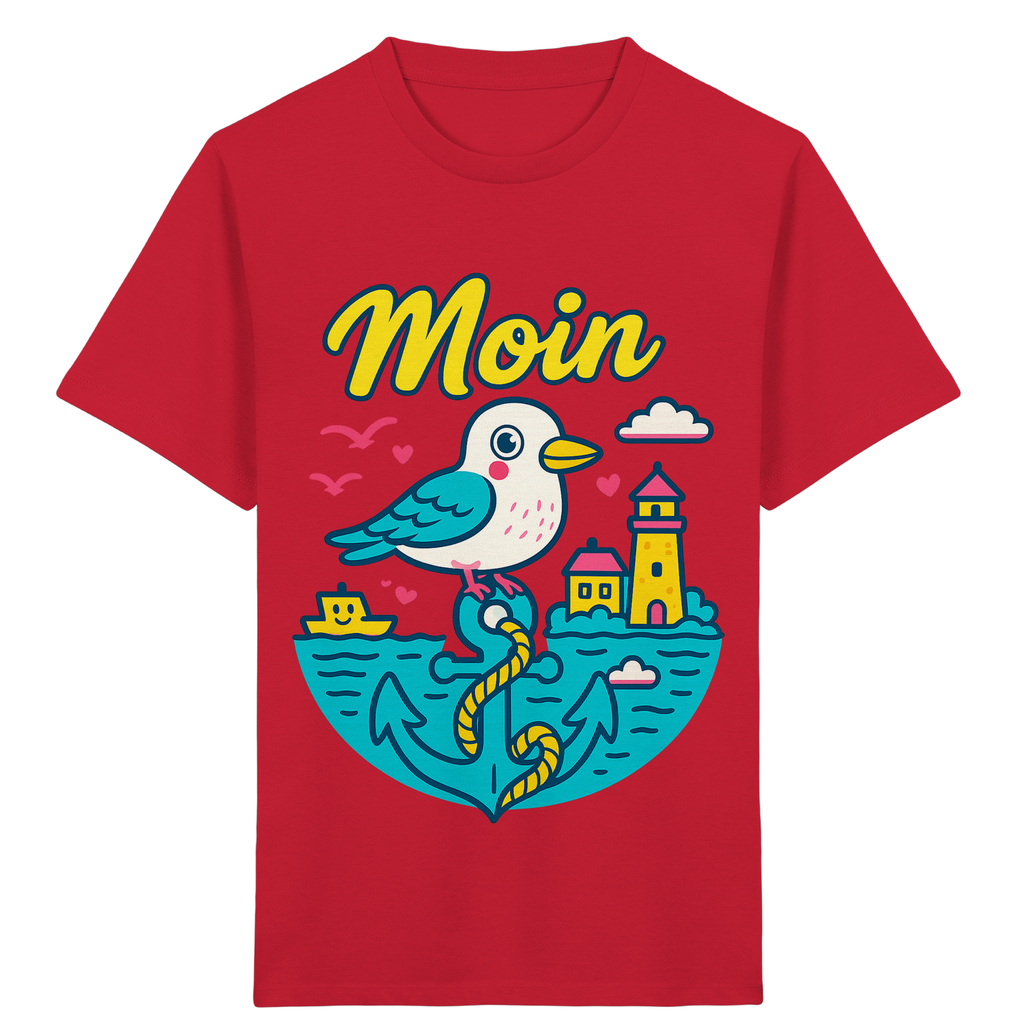 LLOOVA Kids "Moin & AHOI" - Kids Organic Shirt