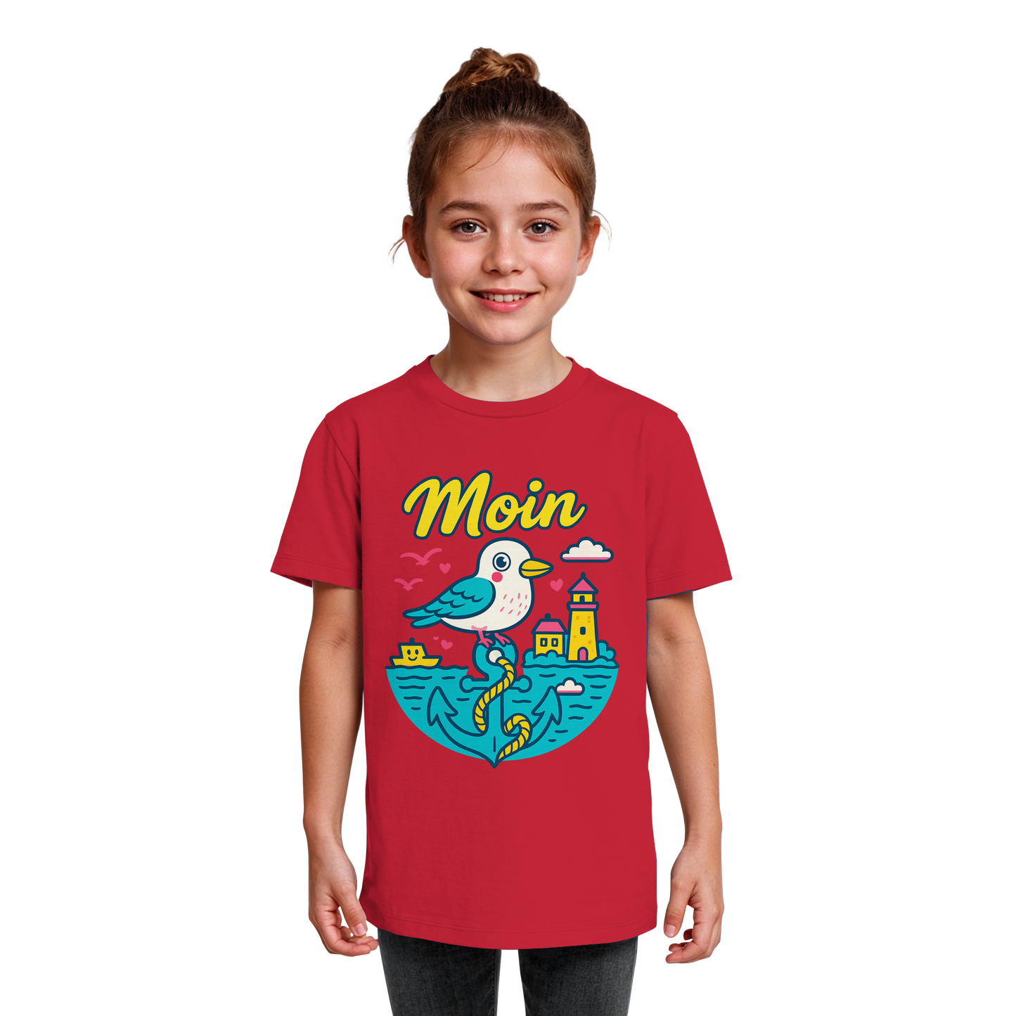 LLOOVA Kids "Moin & AHOI" - Kids Organic Shirt
