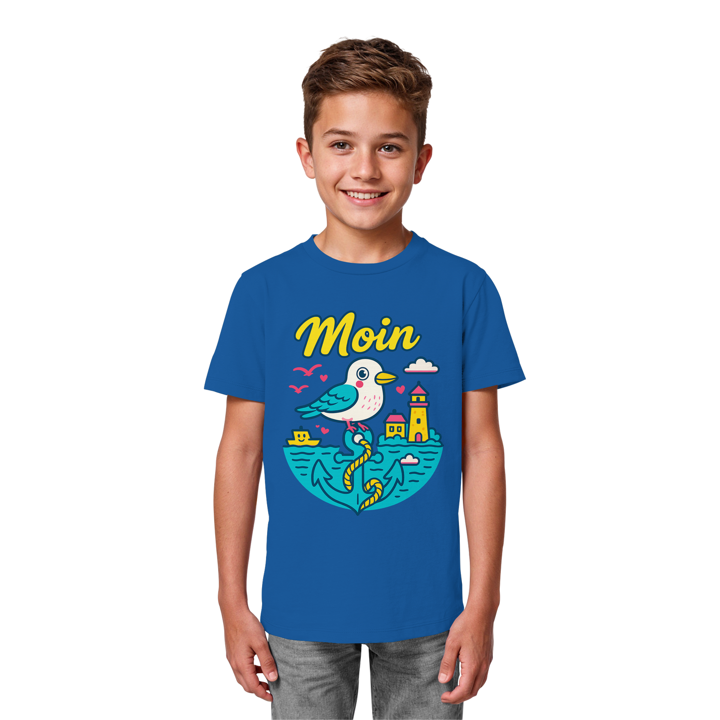 LLOOVA Kids "Moin & AHOI" - Kids Organic Shirt