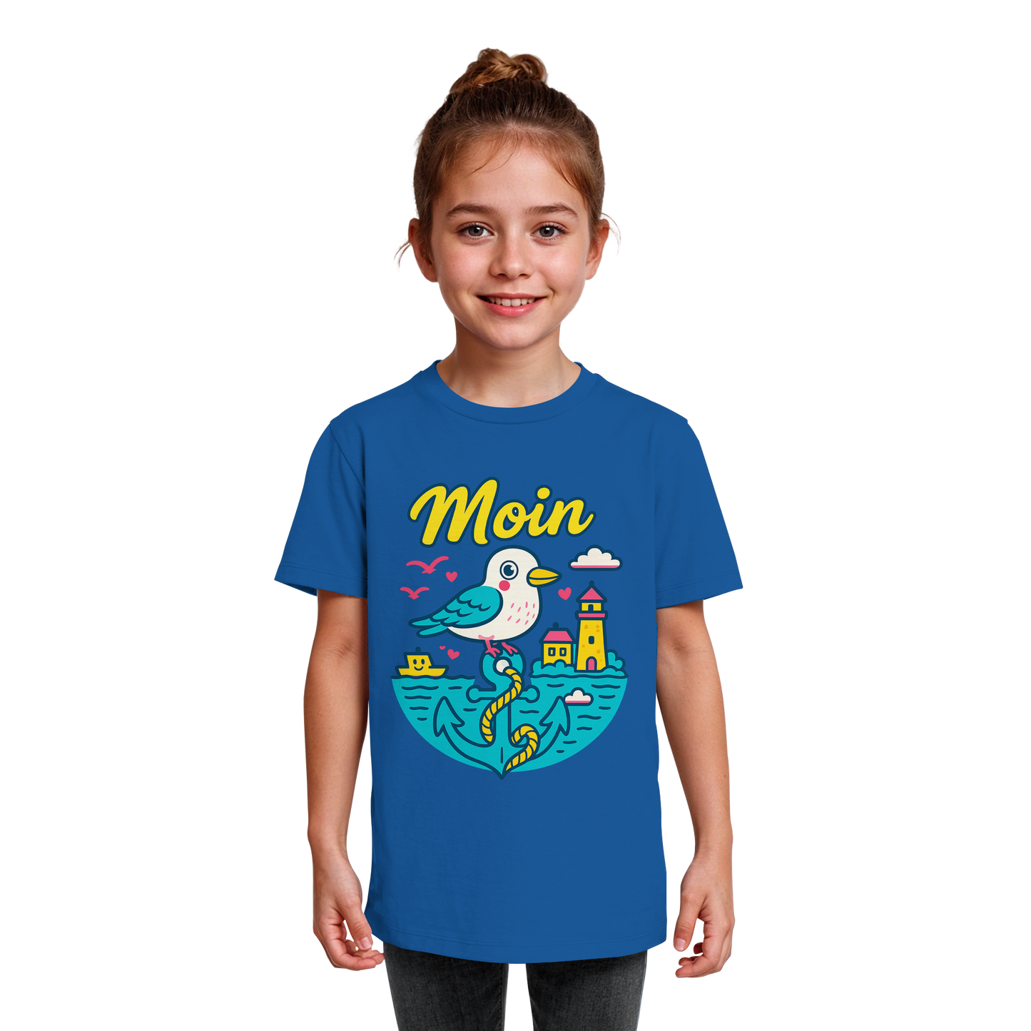 LLOOVA Kids "Moin & AHOI" - Kids Organic Shirt