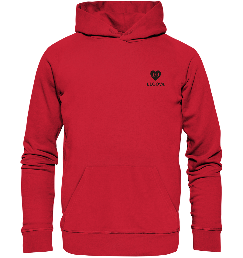 LLOOVA TRUST OPS – Echo Organic Hoodie (Vertrauen)