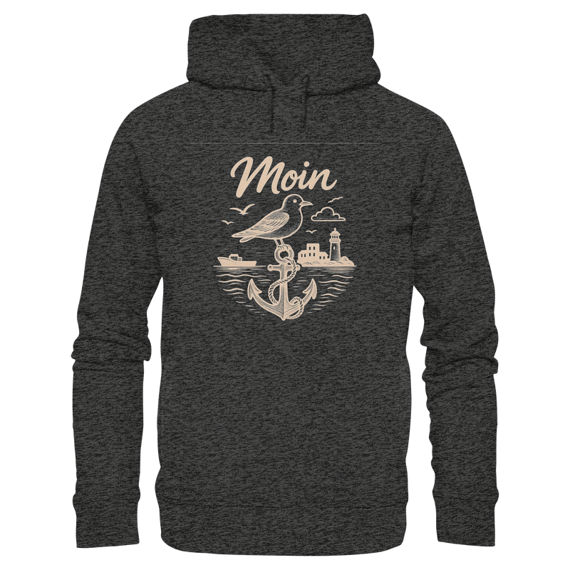 Moin Ahoi – Küstengruß Edition – Organic Fashion Hoodie