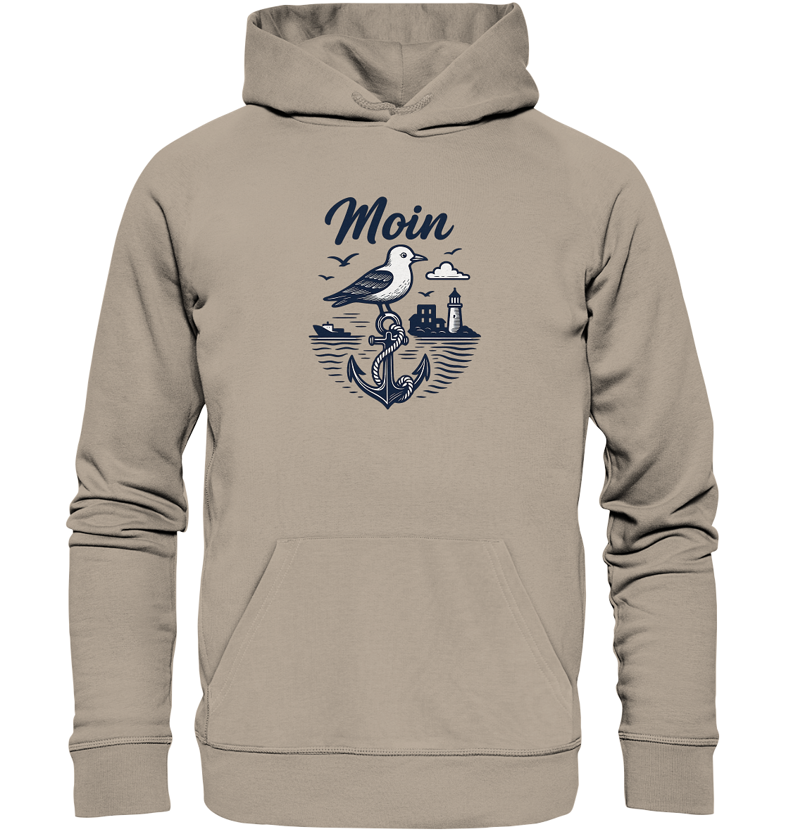 Heimathafen Küstendeich – Bio-Hoodie