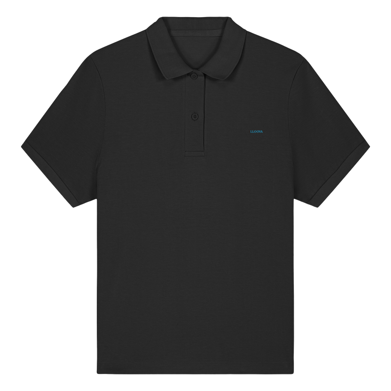 LLOOVA Pure - Damen Bio-Poloshirt mit tailliertem Schnitt