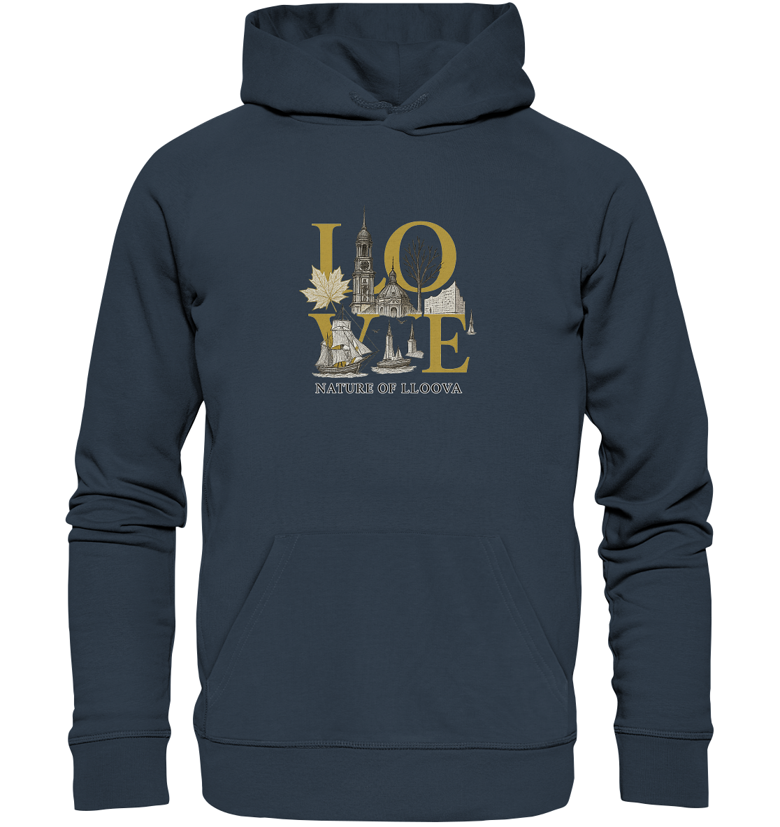 Ärmelabschluss und Bündchen in feinem Rippstrick des Hafen „Michel“ Hoodies

Nachhaltiger Hamburg-Hoodie für Damen und Herren in normaler Passform

